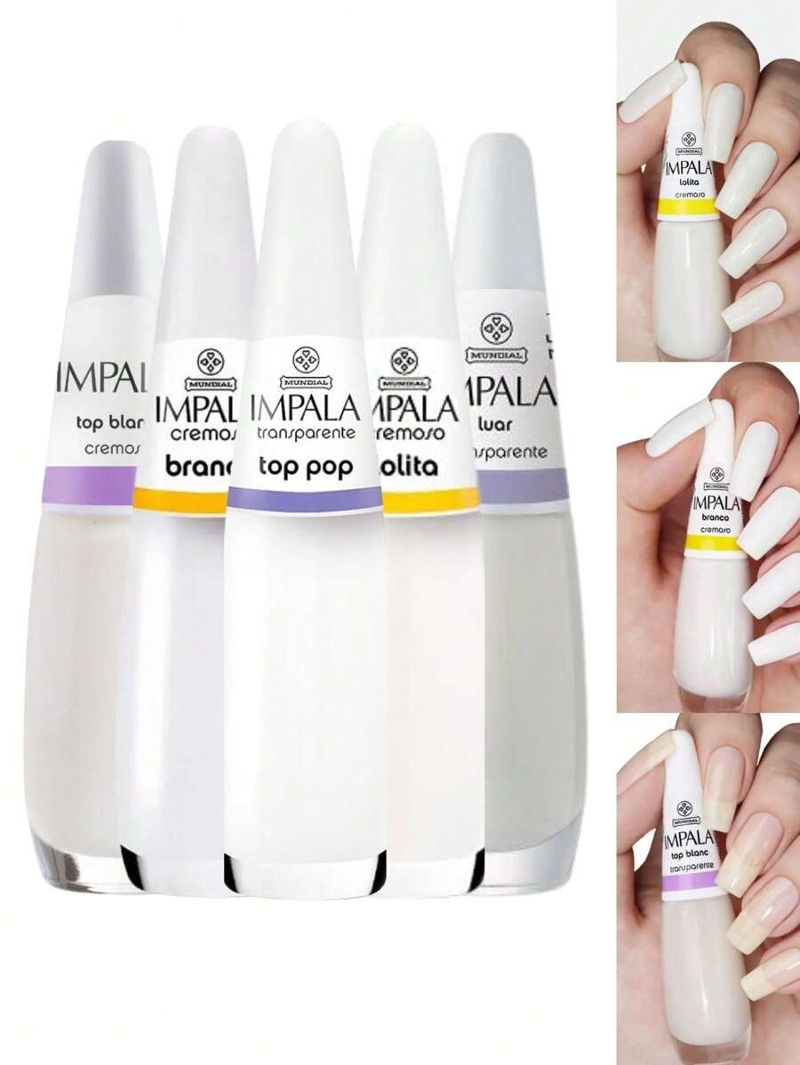Impala Nail Polishes - White - View 1