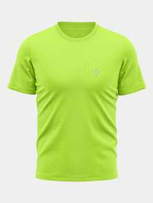 Men T-Shirts - 綠色 - 查看 2