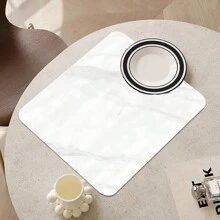 1個石頭碗水槽架，吸水、耐熱的珪藻土水槽托盤，適用於碗、瓶、杯和寵物碗 - 彩色 - 查看 20