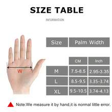 1 Pair Anti-Slip Shockproof Breathable Men Women Half Finger Outdoor Sports Cycling Bike Glove - Multicolor - View 4