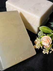 GLICERINA PARA FABRICACION DE JABONES ARTESANALES , JABON BASE GLICERINA Y ACEITE DE COCO - Blanco - Ver 4