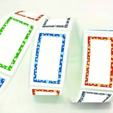 250入組花卉名稱標籤廚房空白手寫日期貼紙冰箱冷凍庫食品儲存小型企業1.18*1.97英寸/卷