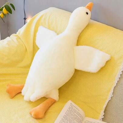 1pc 50CM Plush Goose Feather Soft Duck Pillow Sofa Cushion, Birthday Or Valentine's Day Gift For Child Or Girlfriend Gifts Graduation