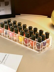 1pc Storage Box, Makeup Multi-Layer Organizer, Cosmetic Tool Display Stand, Transparent Minimalist Dressing Table Skincare Organizer, Beauty Products Classification Storage Shelf,For Holiday Beach, Bathroom Collection, Bedroom Collection, Large Capacity