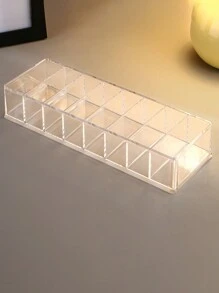 1pc Storage Box, Makeup Multi-Layer Organizer, Cosmetic Tool Display Stand, Transparent Minimalist Dressing Table Skincare Organizer, Beauty Products Classification Storage Shelf,For Holiday Beach, Bathroom Collection, Bedroom Collection, Large Capacity