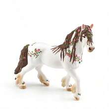 固體模擬卡通有趣神話動物與花仙子和馬幻想模型桌面靜態兒童玩具 - 彩色 - 查看 9