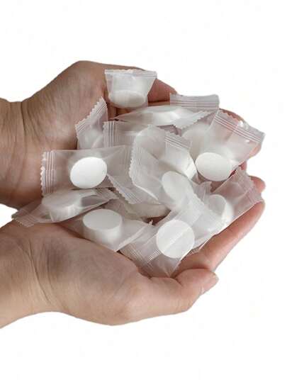 一次性压缩毛巾独立包装透明包装洗面奶便携旅行压缩洗面奶