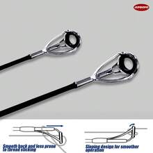 Caña de pescar telescópica de fibra de carbono duradera para pescar en agua dulce y salada, caña de pesca para lanzar cebos, caña de pescar con carrete giratorio, caña de pescar para señuelos, caña de pescar para bass, diseño compacto y portátil para pesca en agua salada, mango de Eva y asiento de carrete de Abs, caña de pescar para trucha y bass, caña de pescar de viaje con mango de Eva para carpas y bass, caña de pescar de agua dulce, caña de pescar para señuelos, las mejores cañas de pescar para pesca con señuelos - Negro - Ver 4