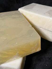 GLICERINA PARA FABRICACION DE JABONES ARTESANALES , JABON BASE GLICERINA Y ACEITE DE COCO - Blanco - Ver 3