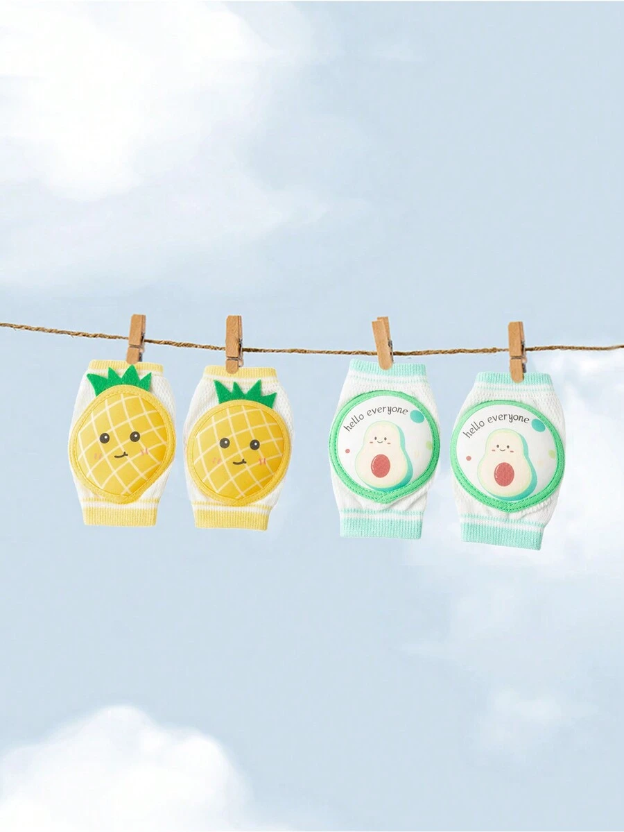 1pc Baby Knee Pads, Toddler Crawling And Walking Safety Protector - Multicolor - View 1