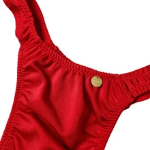 Men Thong & Jock Straps, Sexy Underwear - Đỏ - Xem 5