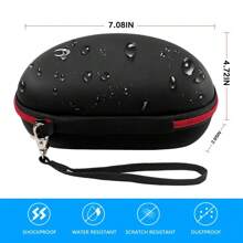ALKOO Travel Hard Carrying Case Compatible With  Solo 4/ For  Studio Pro/For  Solo3/ For  Studio3/ For  Solo2/ Solo Pro Bluetooth On-Ear Headphones (Box Only) - Black - View 4