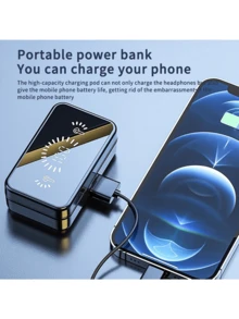 蓝牙耳机无线运动耳塞触控 HiFi 立体声耳机带麦克风，兼容 /兼容三星 - 白色 - 查看 4