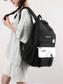 Women Functional Backpacks - Màu tím - Xem 3