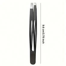 Golden/Black/Silvery 1-Piece High Precision Eyebrow Tweezers Eyebrow Plucking Beard Artifacts False Eyelash Tweezers Men's Special Set Diagonal Hair Plucking Pliers