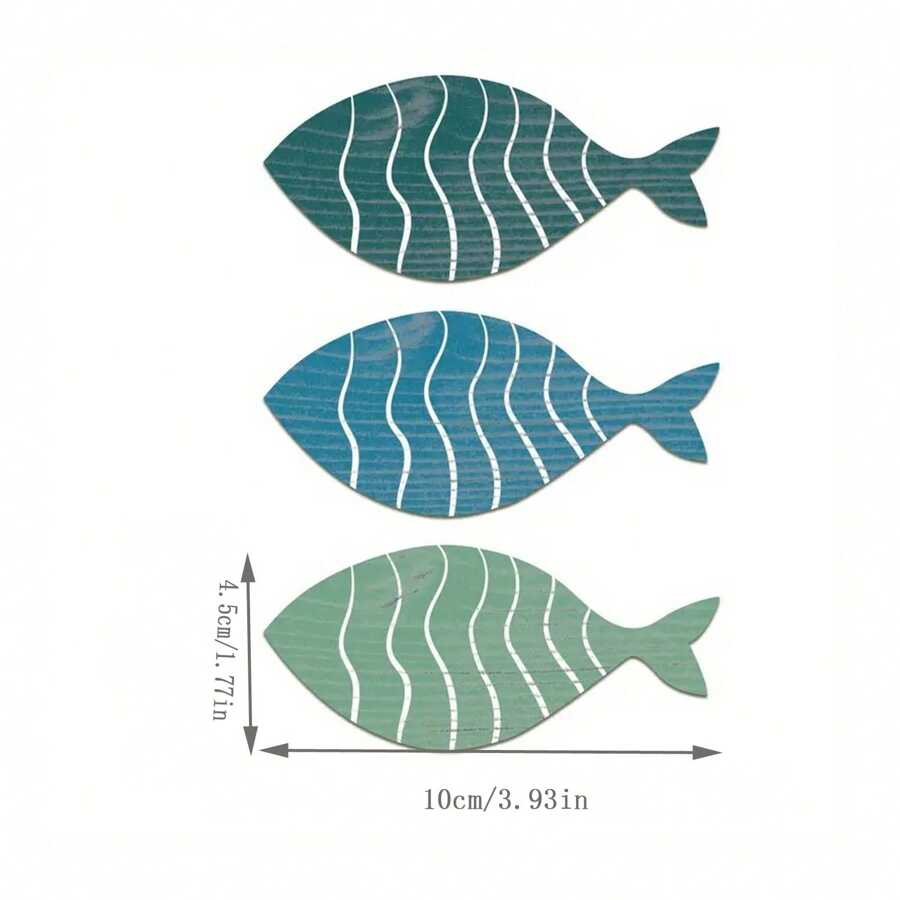 Wooden Of Fish Beach Wall Decor Fish Wall Art Wood Fish Nautical