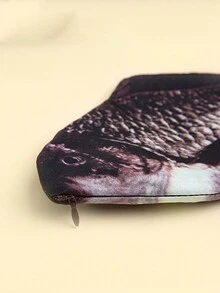 1入大容量鉛筆盒，筆袋，鯉魚錢包 - 彩色 - 查看 4