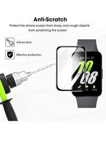 Watch Screen Protectors - Siyah - Görünüm 3