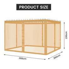 Patio Gazebos - Brown - View 6