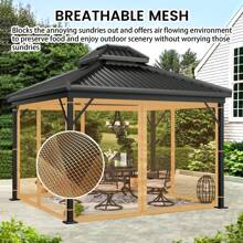 Patio Gazebos - Brown - View 4