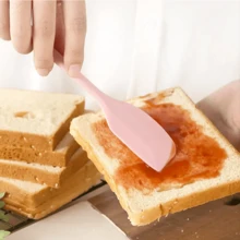 Set de herramientas de cocina para hornear de 4 piezas/1 pieza con espátula de silicona para crema, mermelada y mantequilla, fácil de limpiar, adecuado para casa, restaurante, tienda de postres