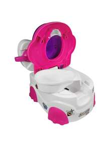 THE BABY SHOP Musical Bathroom Trainer For Boy Girl Paper Dispenser - Pink - View 7
