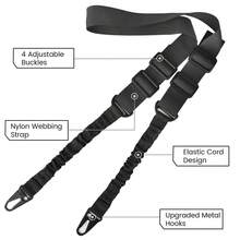 Strap Lanyard Crossbody Nylon Lanyard,Outdoor Equipment Multi-Functional Two-Point Task Rope Camping Stuff - Multicolor - View 6