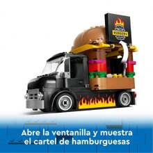 Juego de construccion Camión Hamburguesería Lego City ✅ Entrega 24/48h a España (península) - LEGO City - Ref. 60404