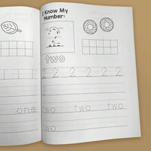 Lachilly Alphabet 0-9 Tracing Book - 36PCS Montessori Writing Practice Workbook For Kids 3-5, Homeschool Learning Activities + Teacher Classroom Supplies, Learning Materials For Kindergarten