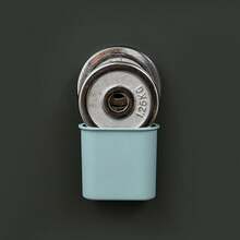 1入隨機貼式壁掛收納盒，牙刷架，牙膏架，浴室收納架