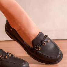 Women Flats - 黑色 - 查看 2
