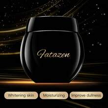 FATAZEN 50ml煙酰胺淡斑修復霜，維他命C面部美白乳液，用於滋養和滋潤肌膚，均勻膚色即時瞬間提亮的面部保濕霜，含透明質酸緩解色素沉澱、減少雀斑、色斑、曬斑和瑕疵 - 黑色 - 查看 5