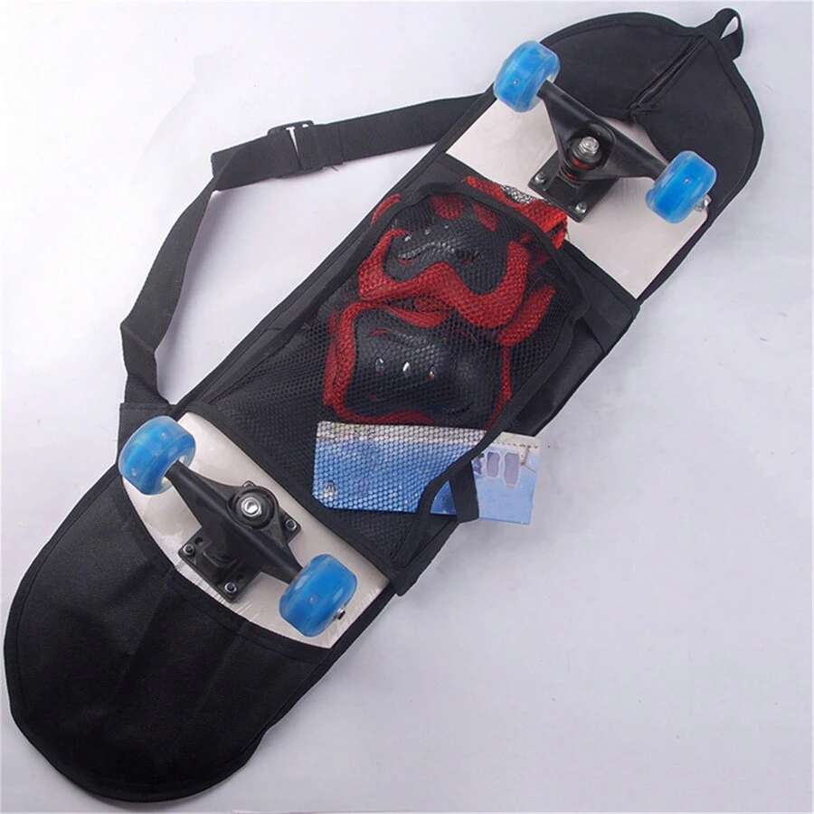 Mochila negra para patineta profesional - Negro - Ver 1