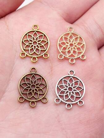 20pcs 14x18mm(0.55x0.71inch) Earring Connector For DIY Earring Jewelry & Crafts Making Material