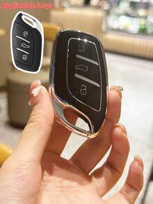 1 Pc TPU Car Smart Remote Key Case Shell Cover, Fit For MG ZS HS 5 6 EZS Keyless Auto Accessories, Wear Resistant And Fall Resistant, Protecting Your Car Keys - Multicolor - View 10
