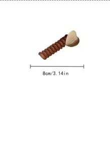 1pc New Stylish Heart Shaped Phone Cord Hair Tie Ponytail Braiding Tool Accessories