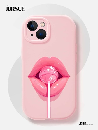  JURSUE Fashion Aesthetic Cute Shockproof Soft Phone Case Compatible With IPhone 17 Air 16 15 14 13 12 11 Pro Max SE 2020 X XR XS 8 7 Plus Z1221