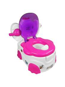 THE BABY SHOP Musical Bathroom Trainer For Boy Girl Paper Dispenser - Pink - View 6