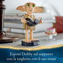 LEGO Lego Harry Potter: Set di costruzione Dobby l'elfo domestico (LEGO 76421)