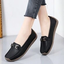 New Women's Slip-Resistant Soft-Sole Loafers, Durable Flat Shoes For Moms