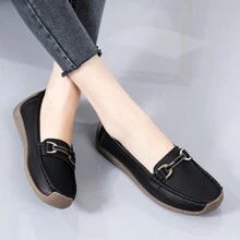 New Women's Slip-Resistant Soft-Sole Loafers, Durable Flat Shoes For Moms