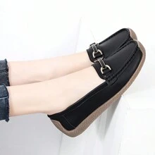New Women's Slip-Resistant Soft-Sole Loafers, Durable Flat Shoes For Moms