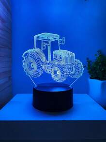 1pc Soccer Series Creative 3D Night Light, Room Ambient Multicolor Lamp, Gift For Soccer Fans - Black Touch Colorful - View 16