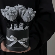 Grey Chenille Stems, 200/400pcs Grey Pipe Cleaners For Crafts, 4 Colors, Grey Pipe Cleaners Craft Set, Solid Color Chenille Stems, Pipe Cleaners Craft Supplies, Pipe Cleaners Chenille Stems For Craft, Fuzzy Sticks Pipe Cleaner Brush For DIY Art Creative Craft Decorations - Grey - View 7