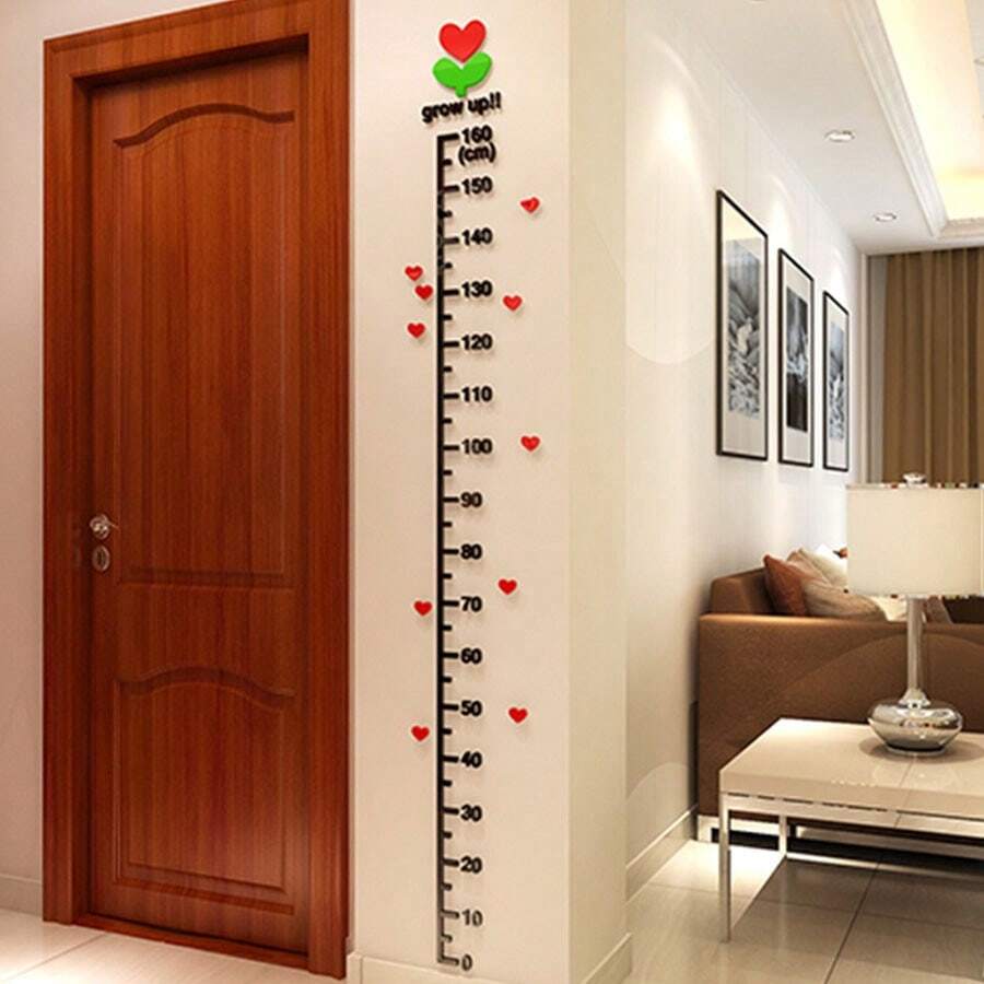 Miroir Bebe Miroir Toise Pour Enfants - Courbe De Croissance