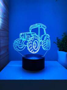 1pc Soccer Series Creative 3D Night Light, Room Ambient Multicolor Lamp, Gift For Soccer Fans - Black Touch Colorful - View 24