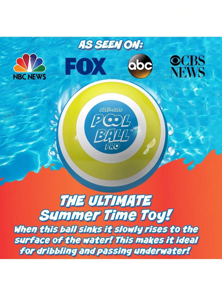 Activ Life The Ultimate Pool Ball Fill It With Water To Play