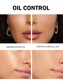 1入淺棕色持久控油啞光定妝散粉（附絨布粉撲） - 棕色 - 查看 3