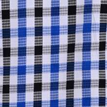 Camisa fantasía manga corta Michel Blanc hombre. - azul real - Ver 5