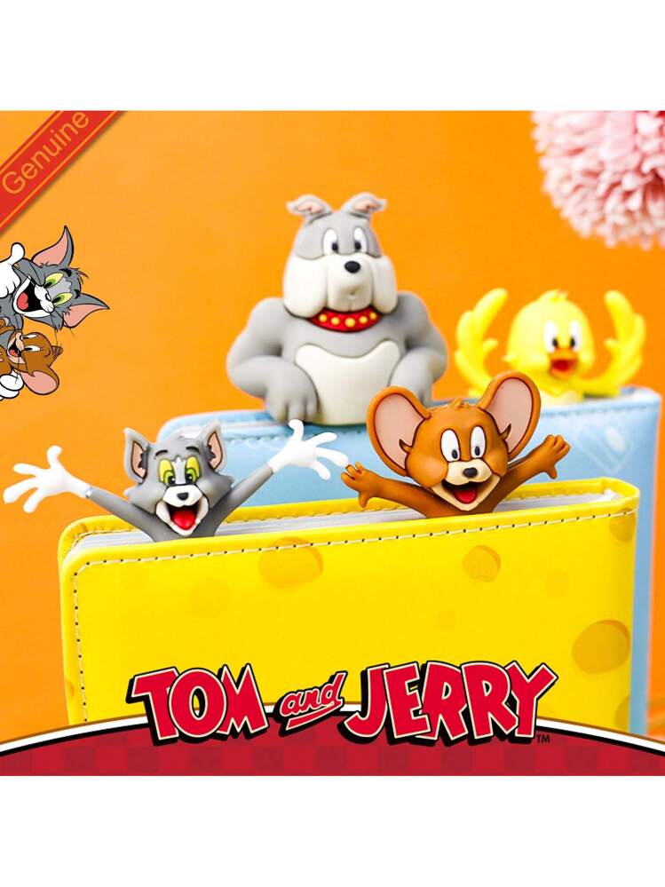 TOM AND JERRY. トムとジェリー3Dアニメアニマルブックマーク